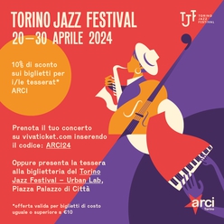 Torino Jazz Festival 2024 - biglietti scontati per Soc* Arci